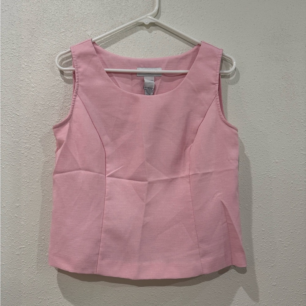 Sag Harbor Pink Tank Top